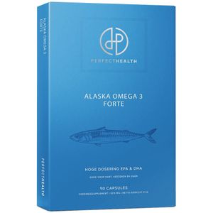 Alaska Omega 3 Forte - Voedingssupplement - Goed voor hart, hersenen en ogen - 180 stuks - voordeelverpakking
