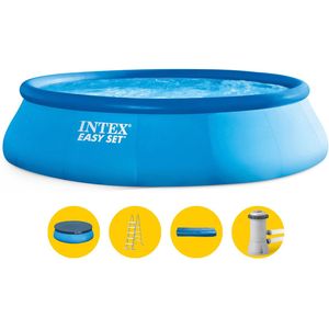 Intex Easy Set zwembad - 457 x 107 cm - met filterpomp en accessoires