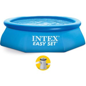 Intex Easy Set zwembad - 244 x 61 cm - met filterpomp