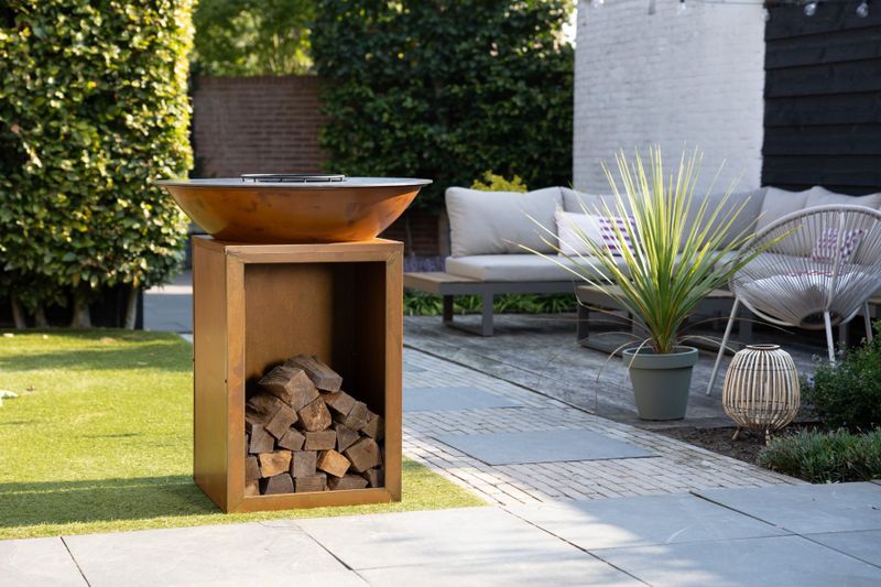 BASTE - Stand 80 - Vuurschaal BBQ - Cortenstaal