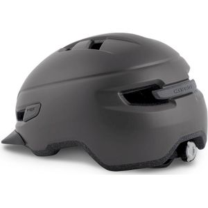 MET Corso e-bike helm - Donkergrijs - S