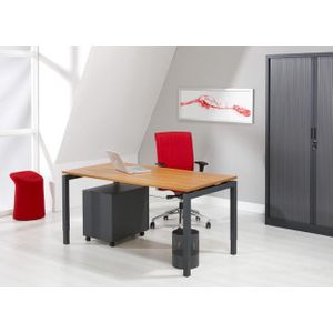 Luxe Bureau Antraciet 120x60cm