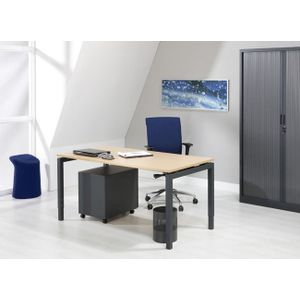 Luxe Bureau Antraciet 160x80cm