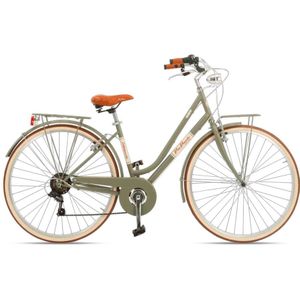 Via Veneto Malagueta 28" Lady Omafiets 6S - Groen