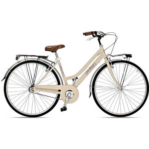 Stadsfiets - Zwart - Staal - 6-Speed Versnelling