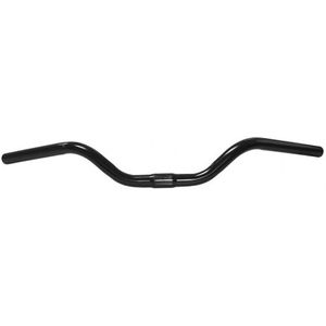 Amat Cruiser Steel Stuur 25.4 mm - Zwart
