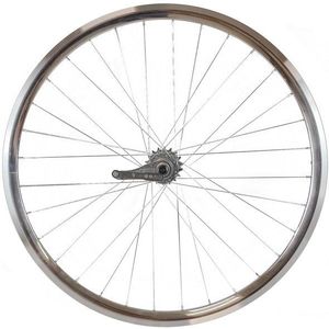 Terugtraprem Santafixie 30mm Achterwiel - Zilver