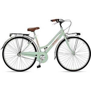 Stadsfiets - Zwart - Staal - 28 Inch - Shimano 6 Versnellingen