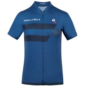 Le Coq Sportif - TDF Nissa La Bella - Wielertrui - Blauw - 100% Polyester