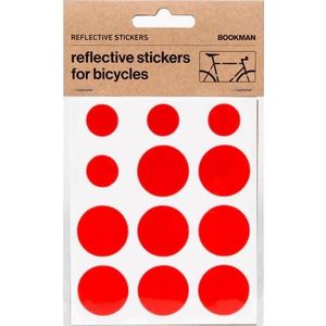 Bookman Reflecterende stickers - Rood