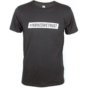 Santafixie #InBikesWeTrust T-shirt Limited Edition - Zwart