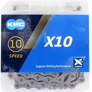 KMC X10 Ketting 10-speed 114-schakels - Grijs