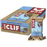 Clif Bar Energie Bar met Haver en Bosbessen (12 Stuks)