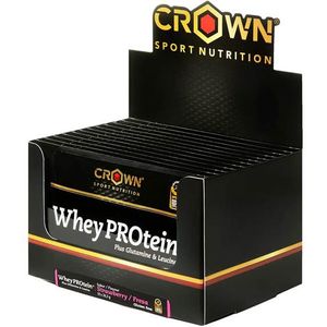 Crown Sport Nutrition Whey Protein+ Shake 10x26,5g Aardbei