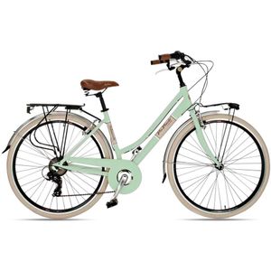 Via Veneto Elegance 28" Lady Omafiets 6S - Giulietta Groen