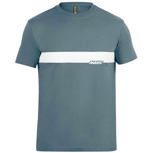 Mavic - Corporate Stripe - T-shirt - Blauw - Katoen