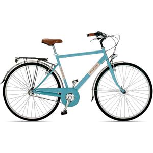 Stadsfiets - Zwart - Staal - 28 Inch - Shimano 6 Versnellingen