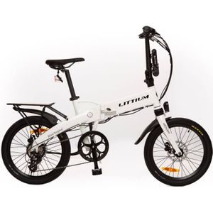 Littium Ibiza Dogma 04 Elektrische Vouwfiets 14AH - Wit