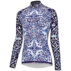Cycology Majolica Fietsjack LM Vrouwen - Wit