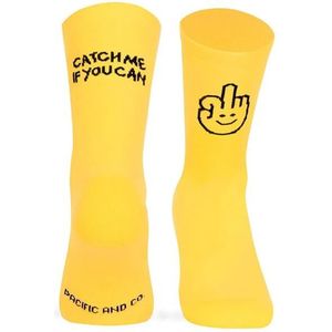 Pacific and Co Catch Me Sokken - Geel