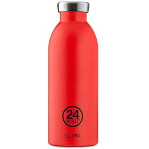 24bottles Clima Fiets Bidon - Rood