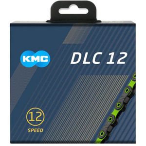 KMC DLC12 Ketting 12-speed 126-schakels - Groen