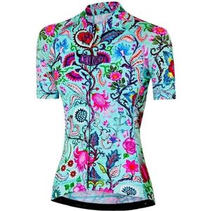 Cycology Secret Garden Fietsjack Vrouwen Turquoise