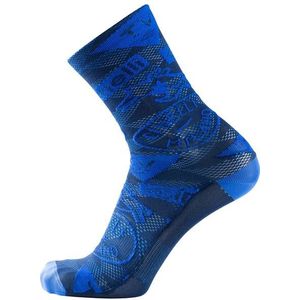 Cinelli Tempo Granciclismo Sokken Blauw