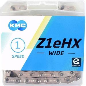KMC Z1EHX-Wide Ketting 112-schakels - Zilver