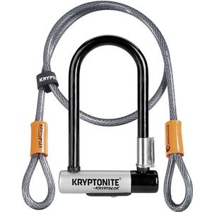 Kryptonite KryptoLok Mini-7 Beugelslot + Kabel 4' Flex