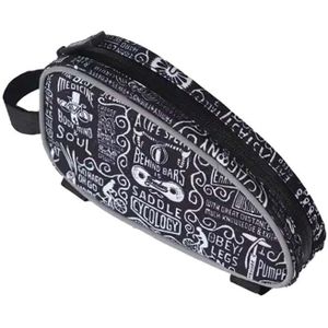 Cycology Wisdom Black Frametas - Zwart/Wit