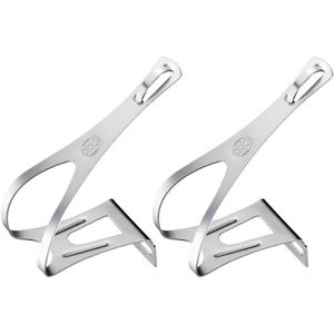 VP Simple Steel Toe Clips - Zilver