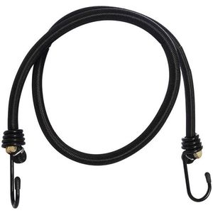 OXC Bungee Large Riem 9x800mm/32" Elastisch - Zwart