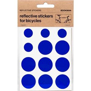 Bookman Reflecterende stickers - Blauw