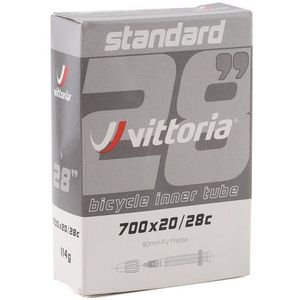 Vittoria Standard 700x20/28C Presta Binnenband 80mm Zwart