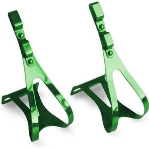 Simple Staal Toe Clips - Groen