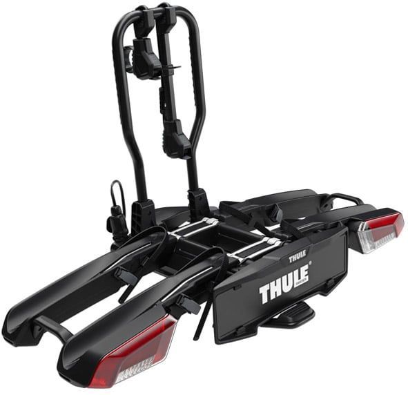 Thule - EasyFold 3 - Trekhaakbagagedrager - Zwart - 2 Fietsen - E-bikes Compatibel