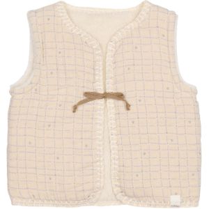 Koeka Baby Gilet Reversible Lind warm white