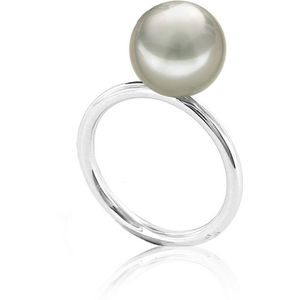 Luna-Pearls - 009.0038-55 - Ring - 925/-Zilver met Tahiti gekweekte parel - Maat 55