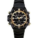 CHRIS BENZ - CB-D200-MK1 - Duikershorloge - Quartz - DEPTHMETER DIGITAL GOLD EDITION