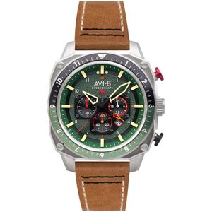 AVI-8 - AV-4100-01 - Polshorloge - Heren - Quartz - HAWKER HUNTER DUAL TIME