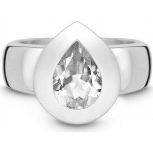 Quinn - Dames Ring - 925 / - zilver - edelsteen - 21004620