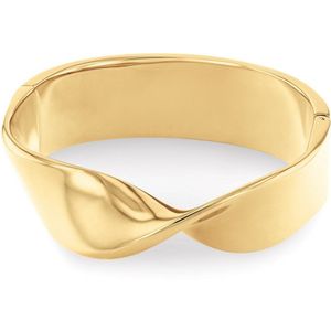 Calvin Klein CJ35000532 Dames Armband - Bangle - Sieraad - Staal - Goudkleurig - 44 mm breed - 60 mm lang