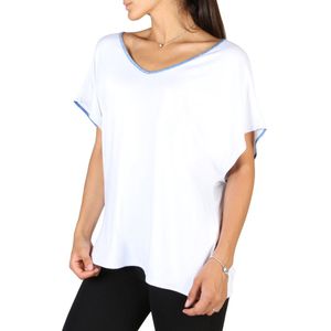 EA7 - T-shirts - 3YTT53-TJ40Z-1100 - Dames - wit,blauw