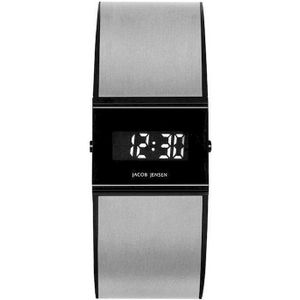 Jacob Jensen dames horloge 36 mm - Zilverkleurig