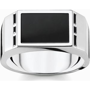 Thomas Sabo - TR2387-027-11 - Ring - Zwart - 925er Zilver - Zirkoon