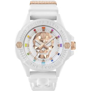 Philipp Plein - PWUBA0123 - Polshorloge - Heren - Kwarts - The Skeleton Ecoceramic