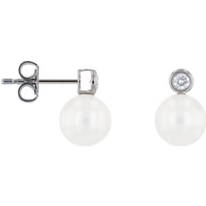 Luna-Pearls  oorsieraden Oorringen HS1466_7.5-8mm