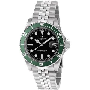 Mondia - MI-785-SSGR-BK-GB - Polshorloge - Heren - Quartz - Madison Diver