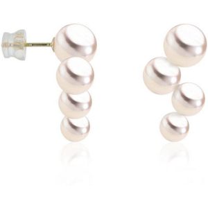 Luna-Pearls - 310.0838 - Oorbellen - 585/-Geel goud met Zoetwater gekweekte parel